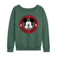 thumbnail image 1 of Mickey & Friends - Mickey Original Classic - Women's Lightweight French Terry Long Sleeve Shirt, 1 of 5