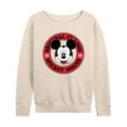 thumbnail image 1 of Mickey & Friends - Mickey Original Classic - Women's Lightweight French Terry Long Sleeve Shirt, 1 of 5