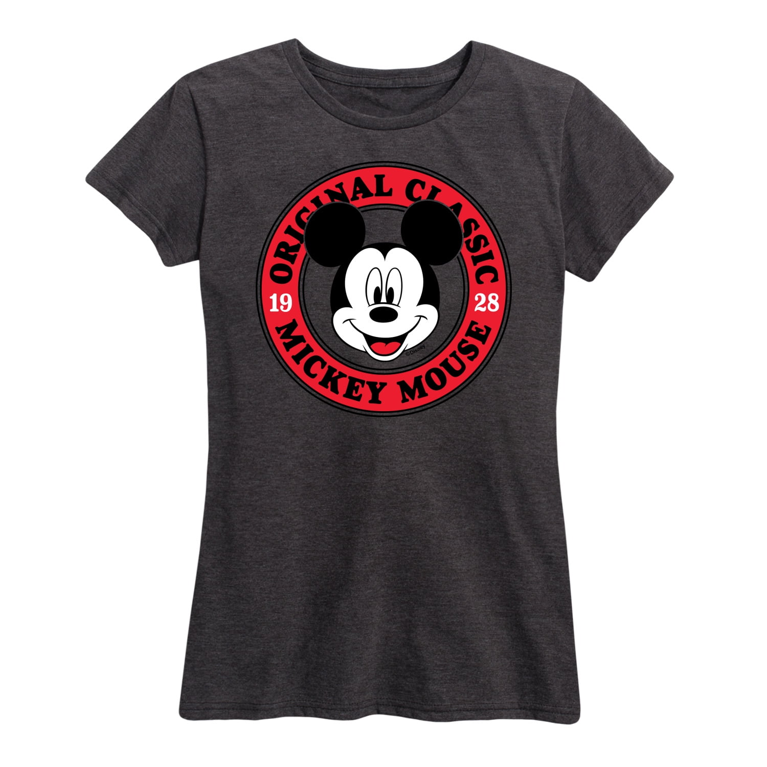 F4NT4STIC T-Shirt Disney Mickey Mouse Presents Classic Micky Maus Damen,Premium  Merch,Regular-Fit,Kurze Ärmel,Bedruckt