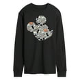 thumbnail image 1 of Mickey & Friends - Mickey Pattern Silhouette - Men's Long Sleeve T-Shirt, 1 of 5