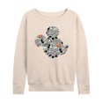 thumbnail image 1 of Mickey & Friends - Mickey Pattern Silhouette - Women's Lightweight French Terry Long Sleeve Shirt, 1 of 5