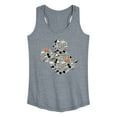 thumbnail image 1 of Mickey & Friends - Mickey Pattern Silhouette - Women's Racerback Tank Top, 1 of 5