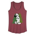 thumbnail image 1 of Mickey & Friends - Mickey Patterned Trees - Women's Racerback Tank Top, 1 of 5