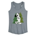 thumbnail image 1 of Mickey & Friends - Mickey Patterned Trees - Women's Racerback Tank Top, 1 of 5
