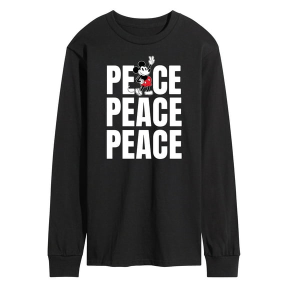 Mickey & Friends - Mickey Peace - Men's Long Sleeve T-Shirt
