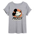 thumbnail image 1 of Mickey & Friends - Mickey Peace Sign - Women's Oversized T-Shirt, 1 of 5
