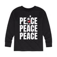 thumbnail image 1 of Mickey & Friends - Mickey Peace - Toddler And Youth Long Sleeve Graphic T-Shirt, 1 of 5