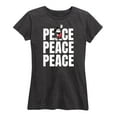 thumbnail image 1 of Mickey & Friends - Mickey Peace - Women's Short Sleeve Graphic T-Shirt, 1 of 5