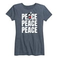 thumbnail image 1 of Mickey & Friends - Mickey Peace - Women's Short Sleeve Graphic T-Shirt, 1 of 5