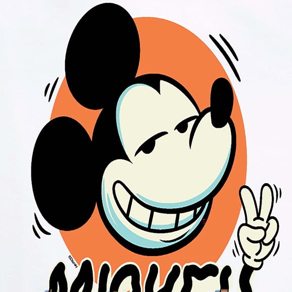 Mickey & Friends - Mickey Peace - Women's Short Sleeve Graphic T-Shirt