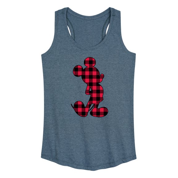 Mickey & Friends - Mickey Plaid - Women's Racerback Tank Top
