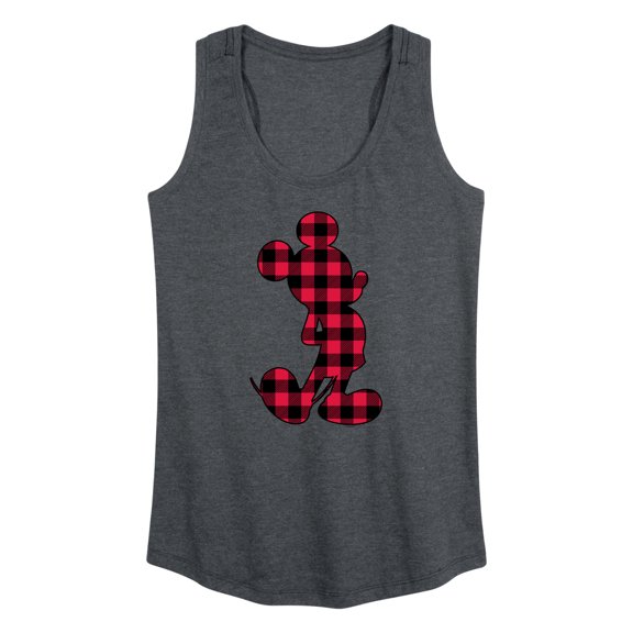 Mickey & Friends - Mickey Plaid - Women's Racerback Tank Top