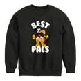 thumbnail image 1 of Mickey & Friends - Mickey & Pluto Best Pals Design - Toddler And Youth Crewneck Fleece Sweatshirt, 1 of 5