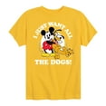 thumbnail image 1 of Mickey & Friends - Mickey Pluto Just Want All Dogs - Toddler And Youth Short Sleeve Graphic T-Shirt, 1 of 5
