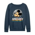 thumbnail image 1 of Mickey & Friends - Mickey Portrait Retro - Women's Lightweight French Terry Long Sleeve Shirt, 1 of 5