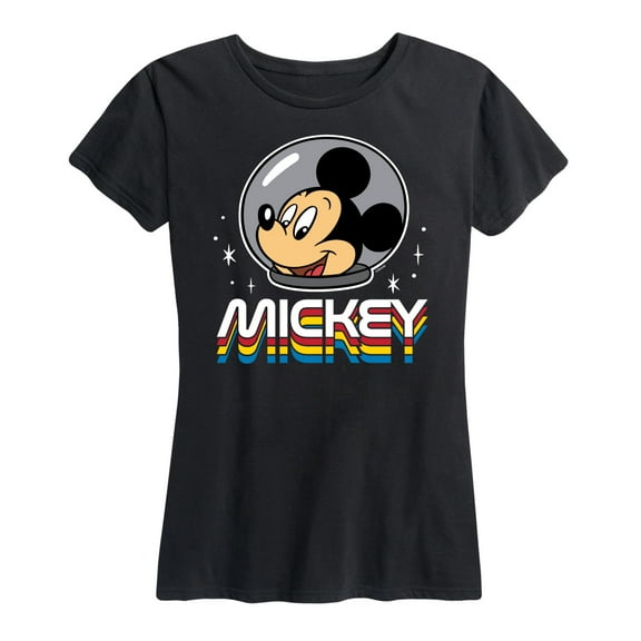 Mickey & Friends - Mickey Portrait Retro - Women's Short Sleeve Graphic T-Shirt