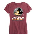 thumbnail image 1 of Mickey & Friends - Mickey Portrait Retro - Women's Short Sleeve Graphic T-Shirt, 1 of 5