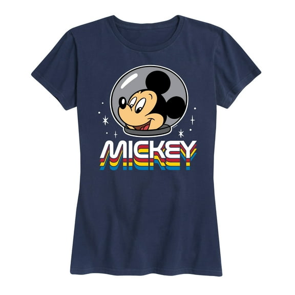 Mickey & Friends - Mickey Portrait Retro - Women's Short Sleeve Graphic T-Shirt