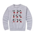 thumbnail image 1 of Mickey & Friends - Mickey Poses Grid - Toddler And Youth Crewneck Fleece Sweatshirt, 1 of 5
