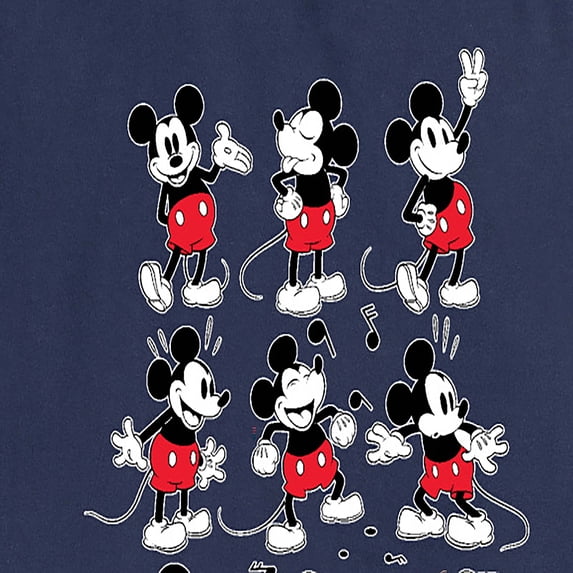 Mickey & Friends - Mickey Poses Grid - Women's Short Sleeve Graphic T-Shirt