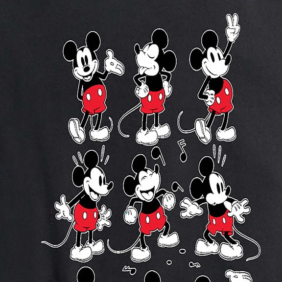 Mickey & Friends - Mickey Poses Grid - Women's Short Sleeve Graphic T-Shirt
