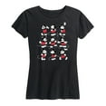 thumbnail image 1 of Mickey & Friends - Mickey Poses Grid - Women's Short Sleeve Graphic T-Shirt, 1 of 5