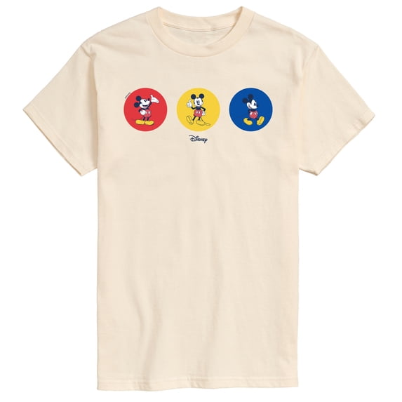 Mickey & Friends - Mickey Poses - Men's Short Sleeve Graphic T-Shirt