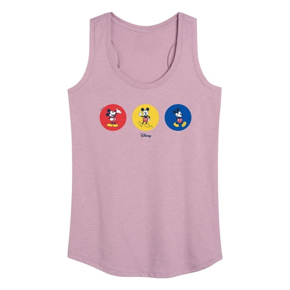 Mickey & Friends - Mickey Poses - Women's Racerback Tank Top