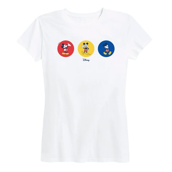 Mickey & Friends - Mickey Poses - Women's Short Sleeve Graphic T-Shirt
