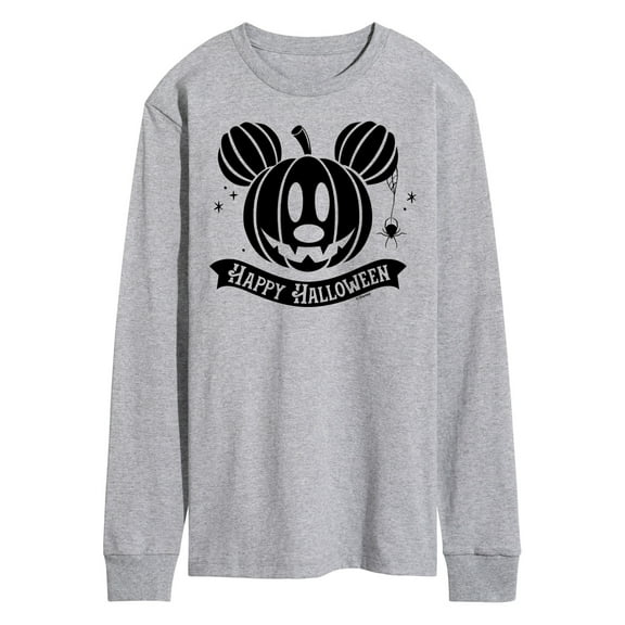 Mickey & Friends - Mickey Pumpkin - Men's Long Sleeve T-Shirt