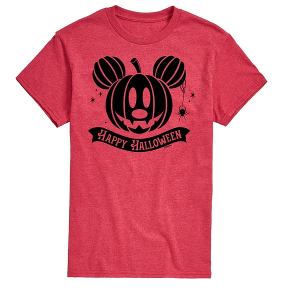 Mickey & Friends - Mickey Pumpkin - Men's Short Sleeve Graphic T-Shirt
