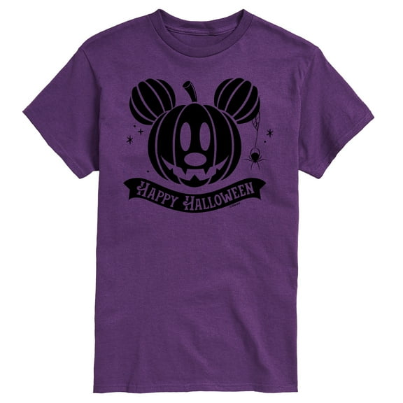Mickey & Friends - Mickey Pumpkin - Men's Short Sleeve Graphic T-Shirt