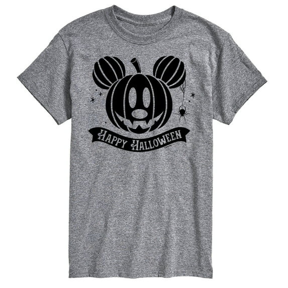 Mickey & Friends - Mickey Pumpkin - Men's Short Sleeve Graphic T-Shirt