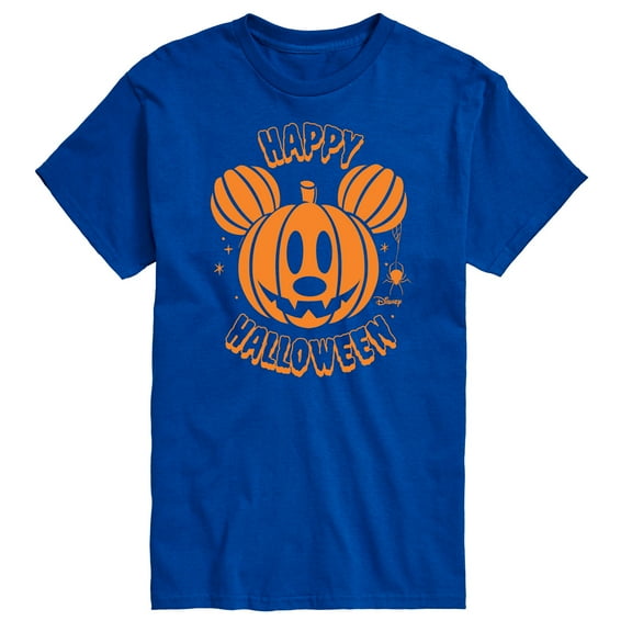 Mickey & Friends - Mickey Pumpkin - Men's Short Sleeve Graphic T-Shirt