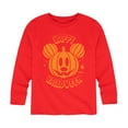 thumbnail image 1 of Mickey & Friends - Mickey Pumpkin - Toddler And Youth Long Sleeve Graphic T-Shirt, 1 of 5