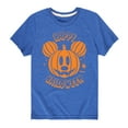 thumbnail image 1 of Mickey & Friends - Mickey Pumpkin - Toddler And Youth Short Sleeve Graphic T-Shirt, 1 of 5