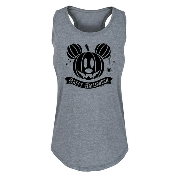 Mickey & Friends - Mickey Pumpkin - Women's Racerback Tank Top