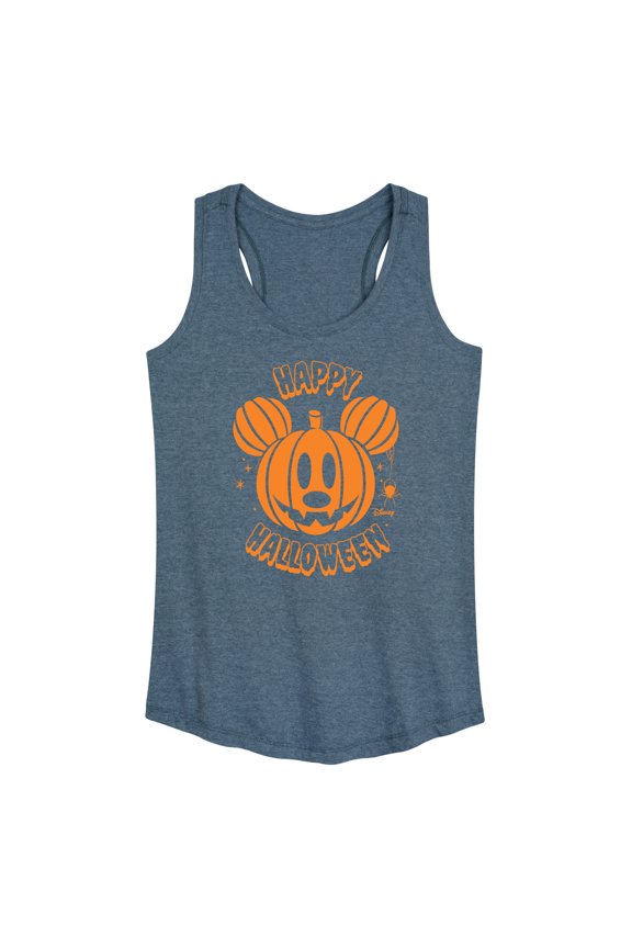 Mickey & Friends - Mickey Pumpkin - Women's Racerback Tank Top