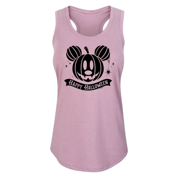 Mickey & Friends - Mickey Pumpkin - Women's Racerback Tank Top