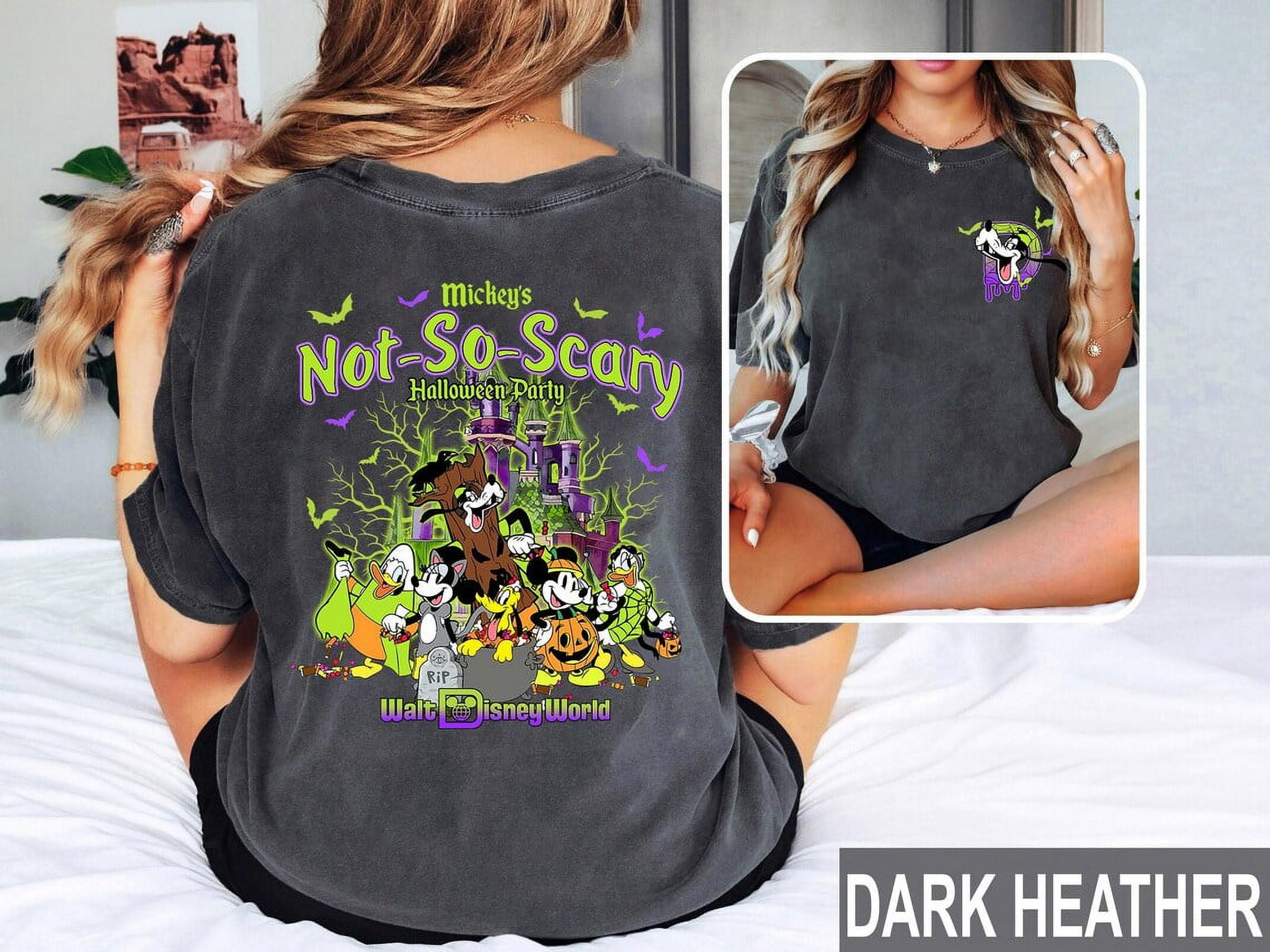 Mickey & Friends Mickey'S Not So Scary Halloween Party 2024 Shirt