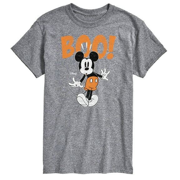 Mickey & Friends - Mickey Scared Boo - Men's Short Sleeve Graphic T-Shirt