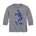 thumbnail image 1 of Mickey & Friends - Mickey Silhouette Expressive Pattern - Toddler And Youth Long Sleeve Graphic T-Shirt, 1 of 5