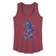 thumbnail image 1 of Mickey & Friends - Mickey Silhouette Expressive Pattern - Women's Racerback Tank Top, 1 of 5