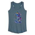 thumbnail image 1 of Mickey & Friends - Mickey Silhouette Expressive Pattern - Women's Racerback Tank Top, 1 of 5