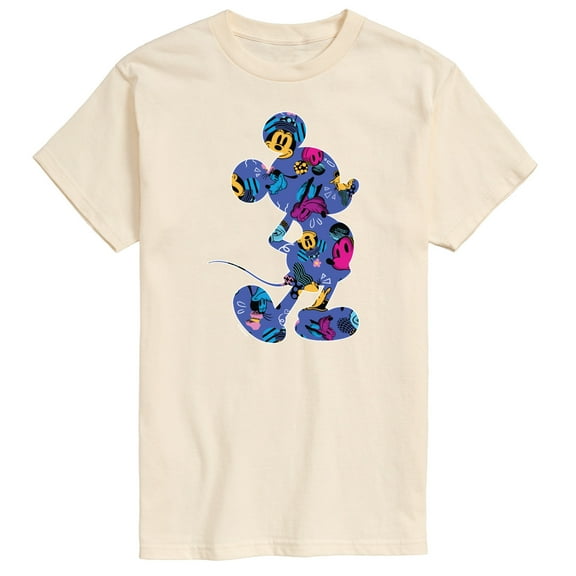 Mickey & Friends - Mickey Silhouette - Men's Short Sleeve Graphic T-Shirt