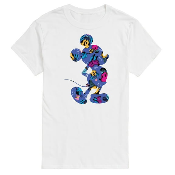 Mickey & Friends - Mickey Silhouette - Men's Short Sleeve Graphic T-Shirt
