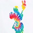 thumbnail image 1 of Mickey & Friends - Mickey Silhouette Peace Tie Dye - Women's Short Sleeve Graphic T-Shirt, 1 of 4