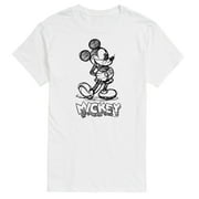 Mickey & Friends - Mickey Sketch - Men's Short Sleeve Graphic T-Shirt
