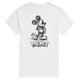 thumbnail image 1 of Mickey & Friends - Mickey Sketch - Men's Short Sleeve Graphic T-Shirt, 1 of 5