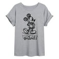 thumbnail image 1 of Mickey & Friends - Mickey Sketch - Women's Oversized T-Shirt, 1 of 5